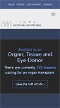 Mobile Screenshot of iowadonornetwork.org